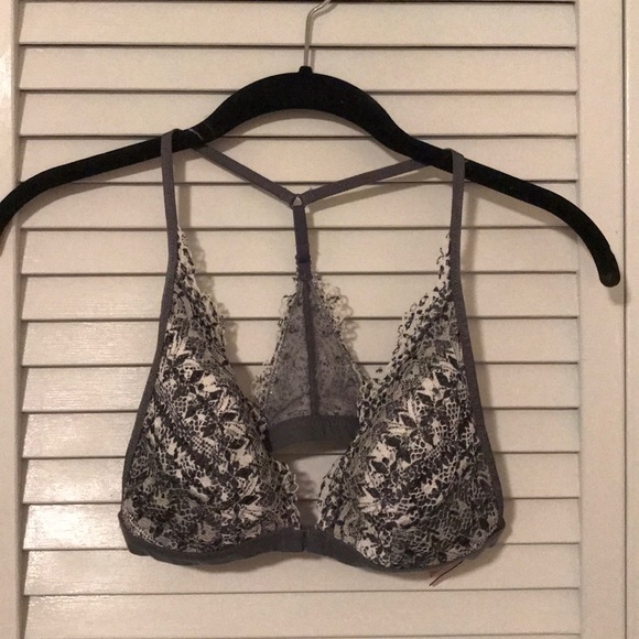 Grey Lace Bralette- Victoria Secret - Picture 1 of 3